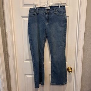 Wrangler As Real As Jeans Womens 14x30 Blue Medium Wash Bootcut Denim Casual